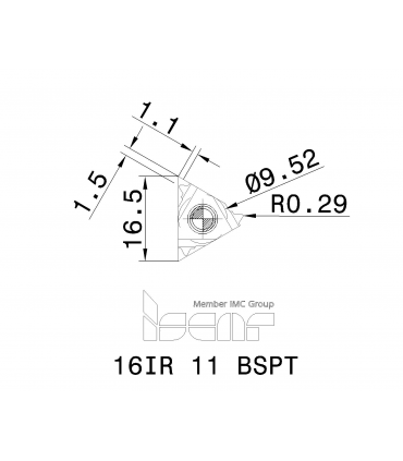16IR 11 BSPT       IC908