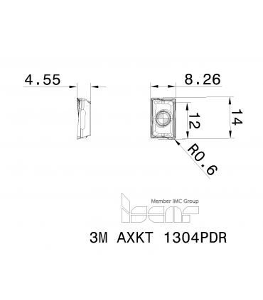 3M AXKT 1304PDR IC808