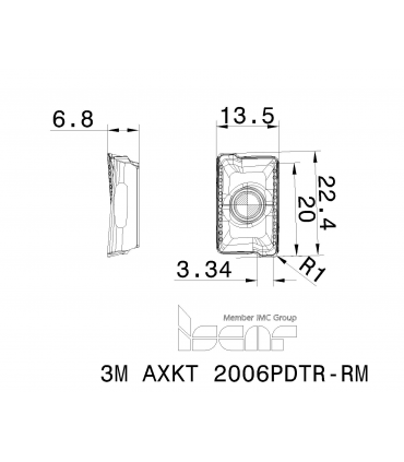 3M AXKT 2006PDTR-RM IC950