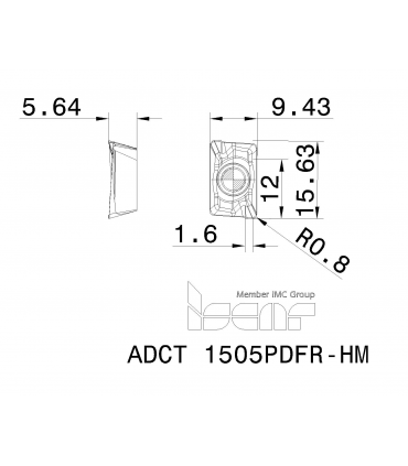 ADCT 1505PDFR-HM IC28