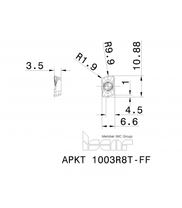 APKT 1003R8T-FF IC830