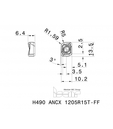 H490 ANCX 1205R15T-FF IC830