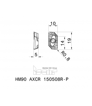 HM90 AXCR 150508R-P IC08