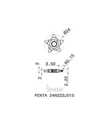 PENTA 24N222J015 IC807G