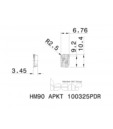 HM90 APKT 100325PDR IC908
