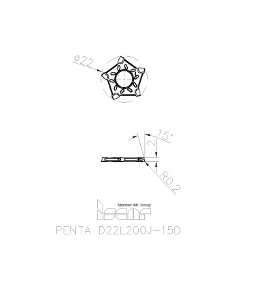 PENTA D22L200J-15D IC808G