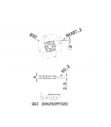 QGI 30N250PF020 IC1008