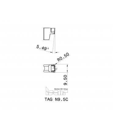 TAG N9.5C IC830