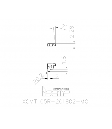 XCMT 05R-201802-MG IC808G
