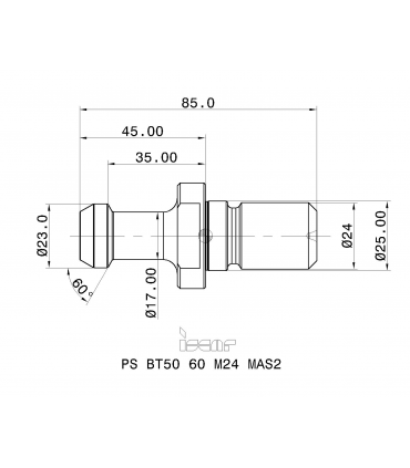 PS BT50 60 M24 MAS2