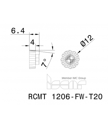 RCMT 1206-FW-T20 IC928