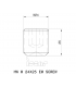 SR M24X2X25 DIN1835-B