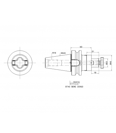 BT40 SEMC 22X53