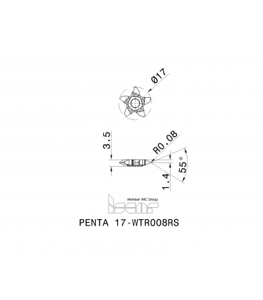PENTA 17-WTR008RS  IC1008