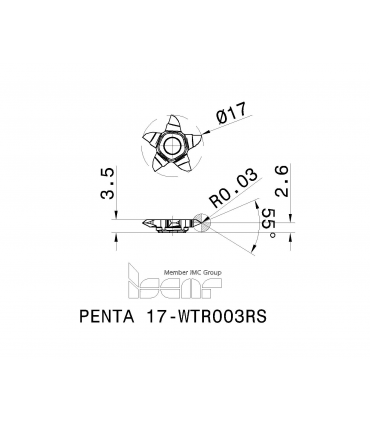 PENTA 17-WTR003RS  IC1008