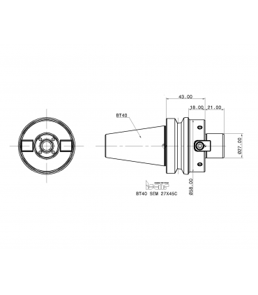 BT40 SEM 27X45C