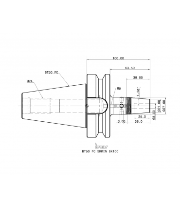 BT50 FC SRKIN 8X100