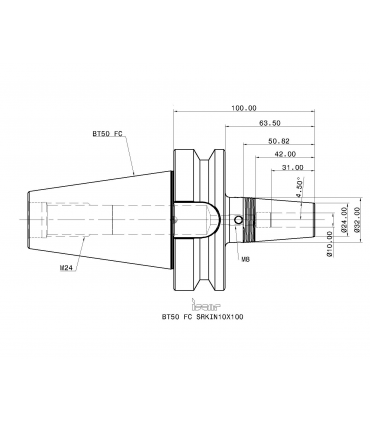 BT50 FC SRKIN10X100