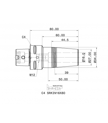 C4 SRKIN 16X80