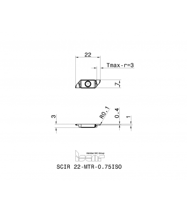 SCIR 22-MTR-0.75ISOIC1008