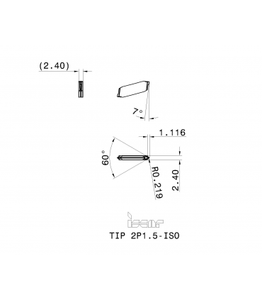 TIP 2P1.5-ISO      IC908
