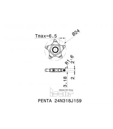 PENTA 24N318J159 IC908