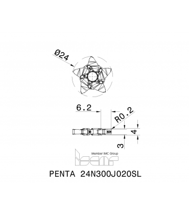 PENTA 24N300J020SL IC808G