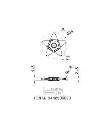 PENTA 34N250C020 IC908
