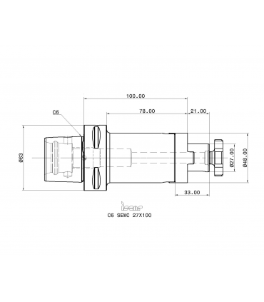 C6 SEMC27X100