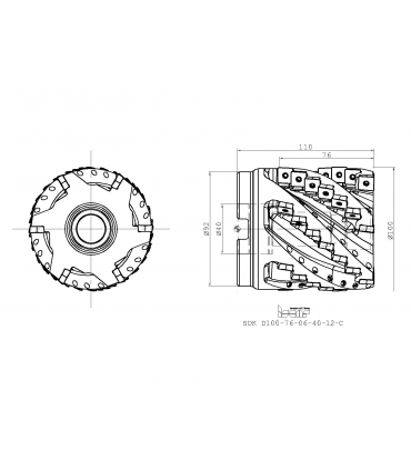 SDK D100-76-06-40-12-C