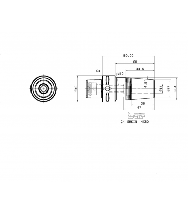 C4 SRKIN 14X80