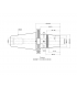 DIN69871 50 SRKIN 25X100