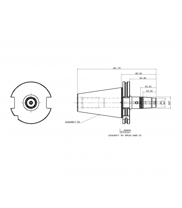 DIN69871 50 SRKIN 6X80 CX