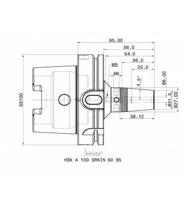 HSK A100 SRKIN6X85