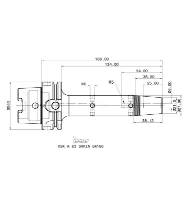 HSK A63 SRKIN6X160
