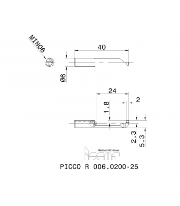 PICCO R 006.0200-25 IC228