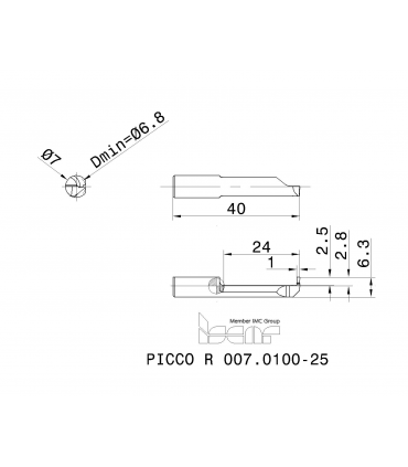 PICCO R 007.0100-25 IC228