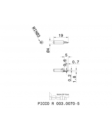 PICCO R 003.0070-5 IC908