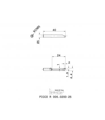 PICCO R 005.0200-25 IC228