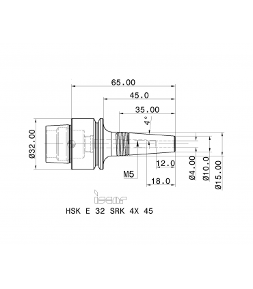 HSK E32 SRK4X45