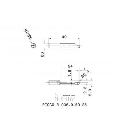PICCO R 006.0.50-25 IC228