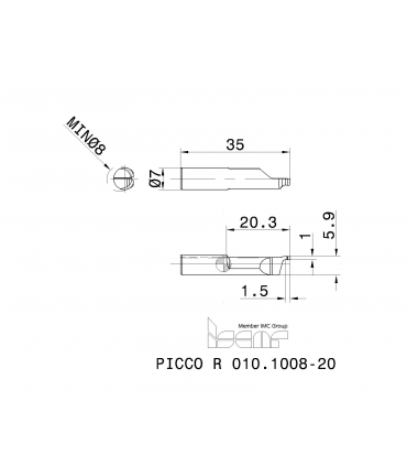 PICCO R 010.1008-20 IC228