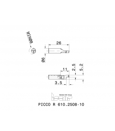 PICCO R 610.2508-10 IC228