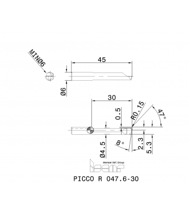 PICCO R 047.6-30 IC908