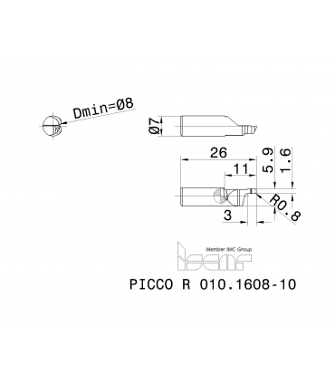 PICCO R 010.1608-10 IC1008