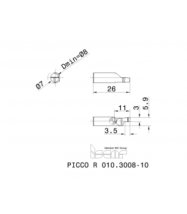 PICCO R 010.3008-10 IC228