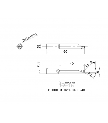 PICCO R 020.0400-40 IC1008