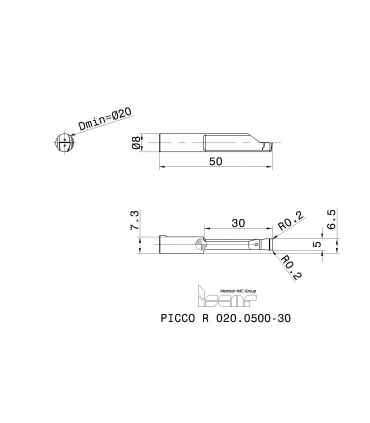 PICCO R 020.0500-30 IC1008