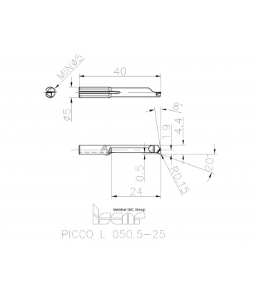 PICCO L 050.5-25 IC908