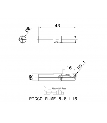 PICCO R-MF 8-8 L16 IC908